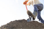 Boots for Digging with a Shovel