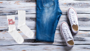 Socks to wear with Keds